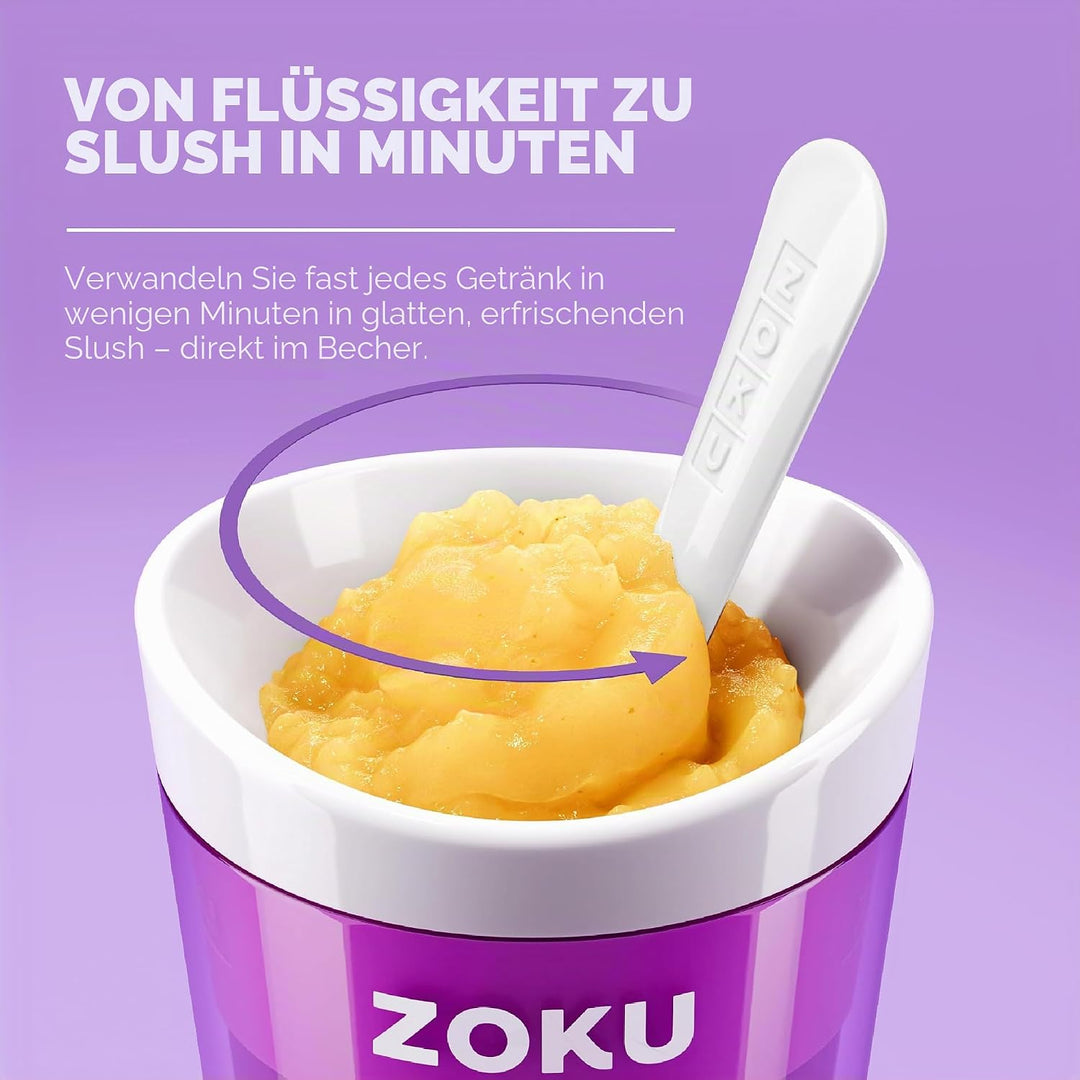 ZOKU Original Slush and Shake Maker, Slushy Cup für schnell gefrorene hausgemachte Einzelportion Slu