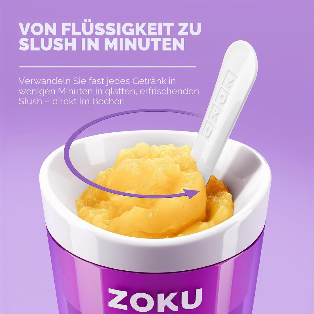 ZOKU Original Slush and Shake Maker, Slushy Cup für schnell gefrorene hausgemachte Einzelportion Slu