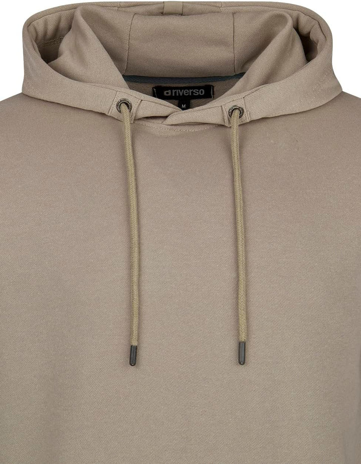 riverso Herren Kapuzenpullover RIVTheo Hoodie Sweatshirt Pullover Kapuze Kängurutaschen Regular Fit