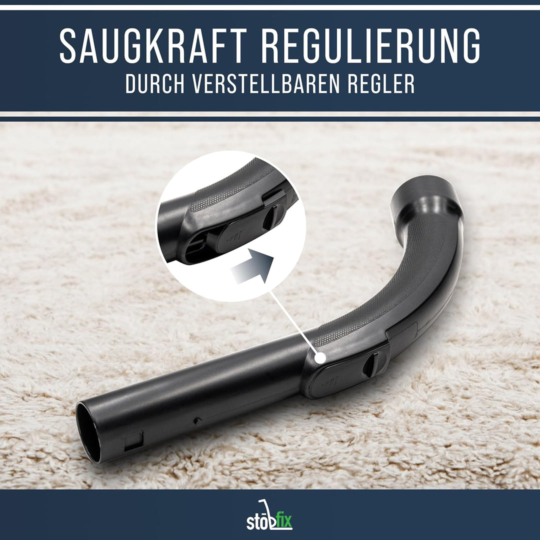 Handgriff Ersatzteil für Miele Staubsauger 35mm Griffrohr Schlauchgriff für Mielestaubsauger Zubehör