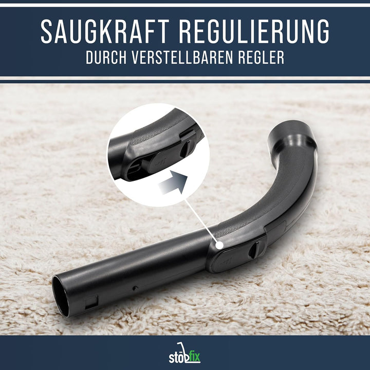 Handgriff Ersatzteil für Miele Staubsauger 35mm Griffrohr Schlauchgriff für Mielestaubsauger Zubehör
