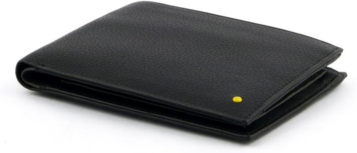 Men's slim wallet in leather Mandarina Duck SHP12 Black