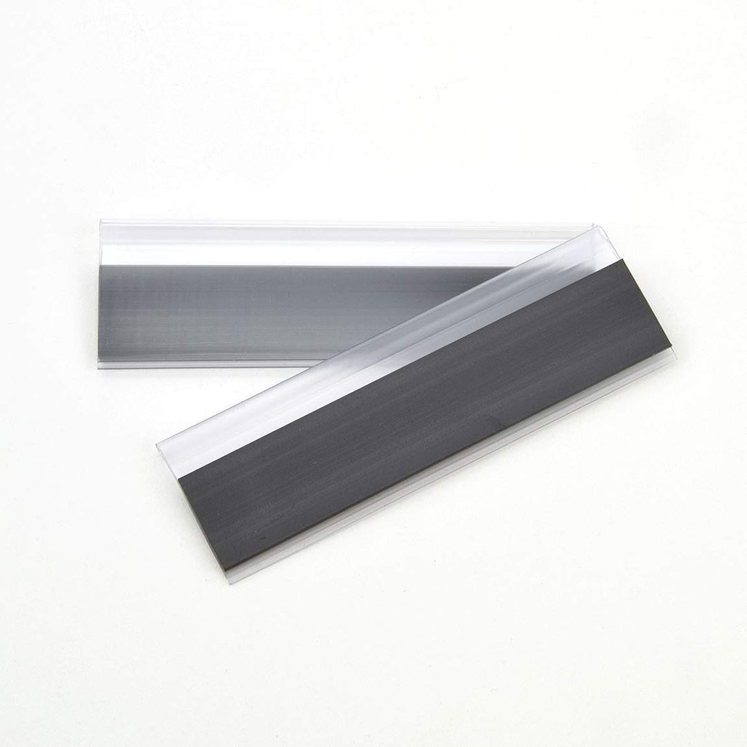 Magnetische Etikettenhalter für Einstecketiketten 500 mm Breit/Tickethalter/Etiketten Halter (18 mm