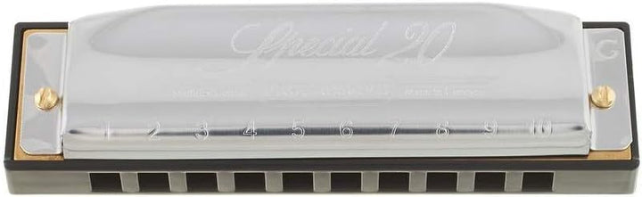 Hohner 800 223 560/20 Spezial 20-G Mundharmonika Single, Single