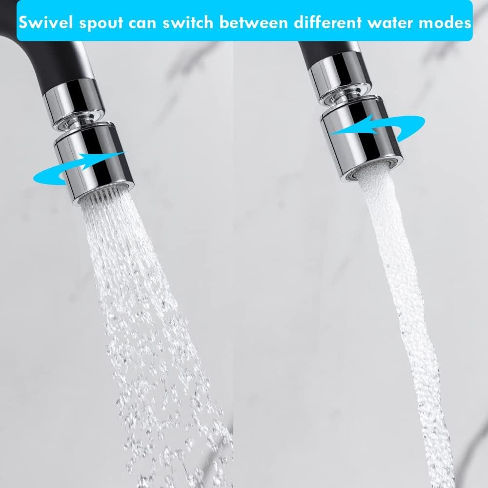 ONECE Wandarmatur Küche mit 3/4 Zoll Anschluss für Geschirrspüler/Waschmaschine, Küchenarmatur Wandm