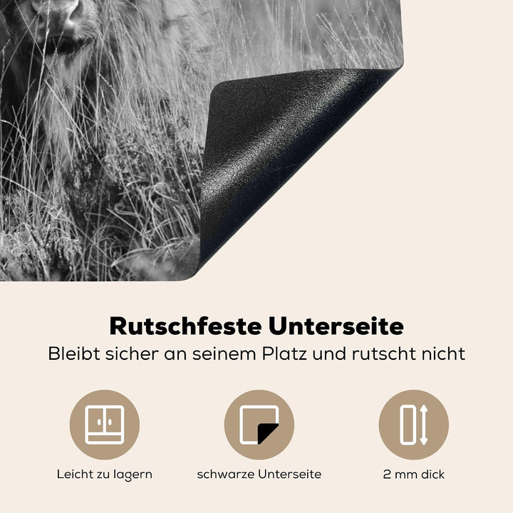 KitchenYeah© Herdabdeckplatte Einteilig Ceranfeld Abdeckplatte Küche Deko Ceranfeldabdeckung Herdabd