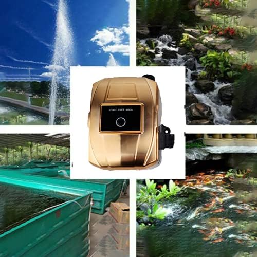 ZYIY 150W Wasserdruck-Boosterpumpe,Solar Automatischer leiser WasserhahnBoosterPumpe 25M/45l/min,Hei