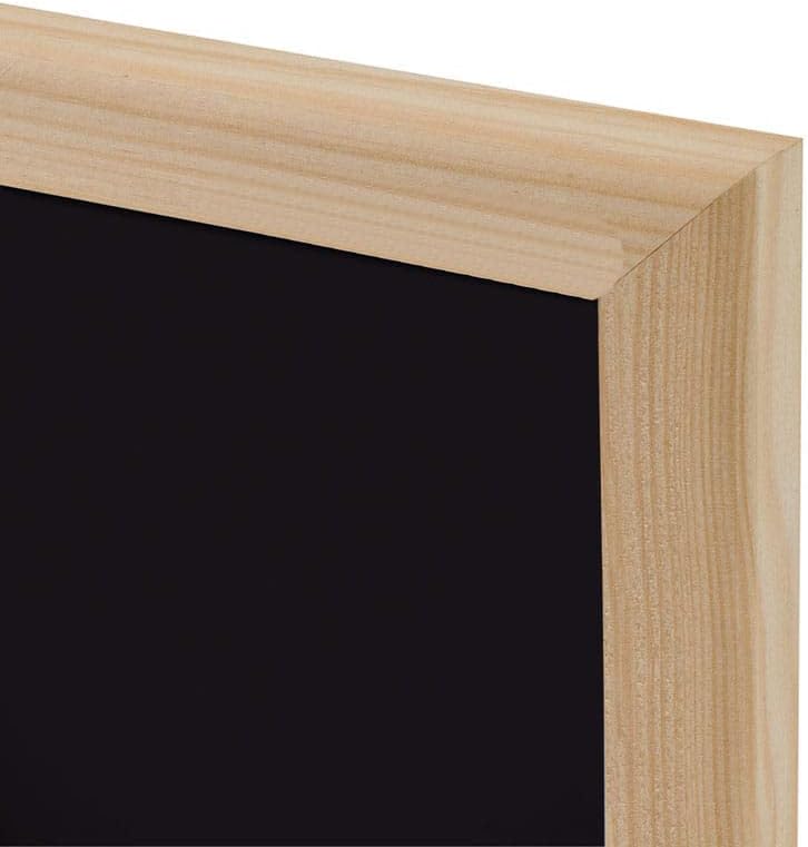 Kreidetafel 80 x 120 cm magnetisch mit Holzrahmen