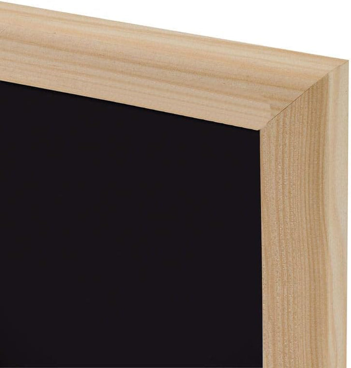 Kreidetafel 80 x 120 cm magnetisch mit Holzrahmen