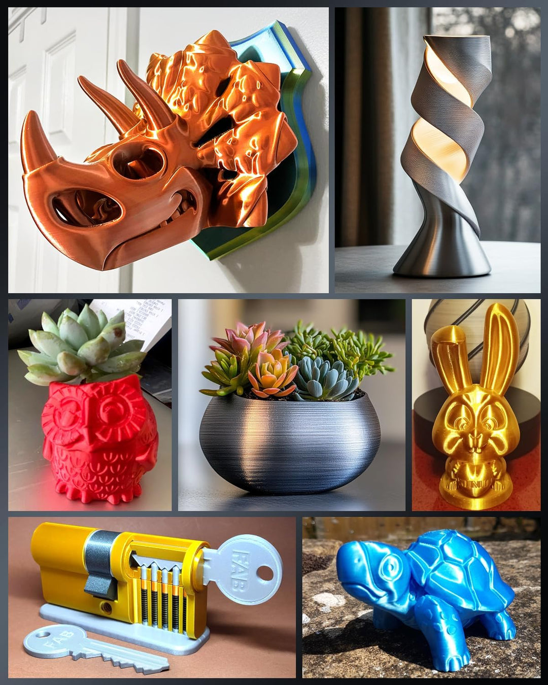 SUNLU 12KG PLA+ Silk Filament, Glänzendes SILK PLA PLUS Filament, Glatte Seidige Oberfläche, 1KG pro