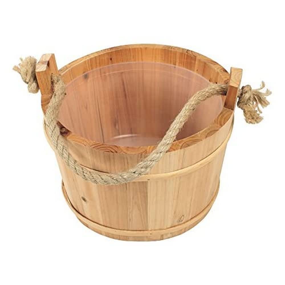 Croll & Denecke Saunakübel aus Holz, diameter 28