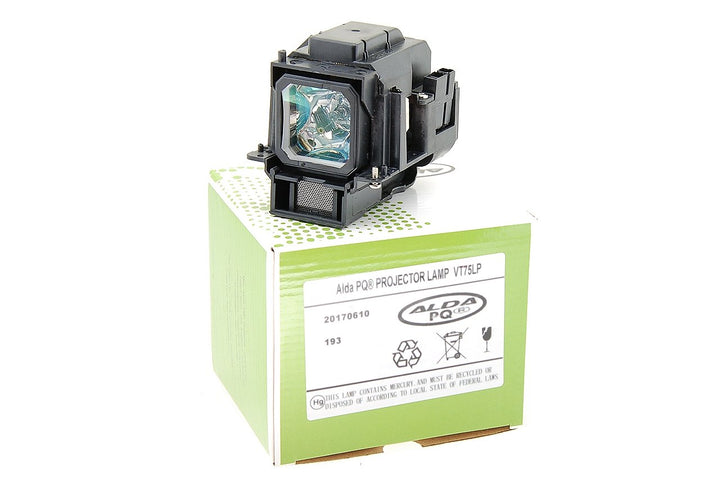 Alda PQ-Premium, Beamerlampe/Ersatzlampe für NEC VT75LP Projektoren, Lampe mit Gehäuse