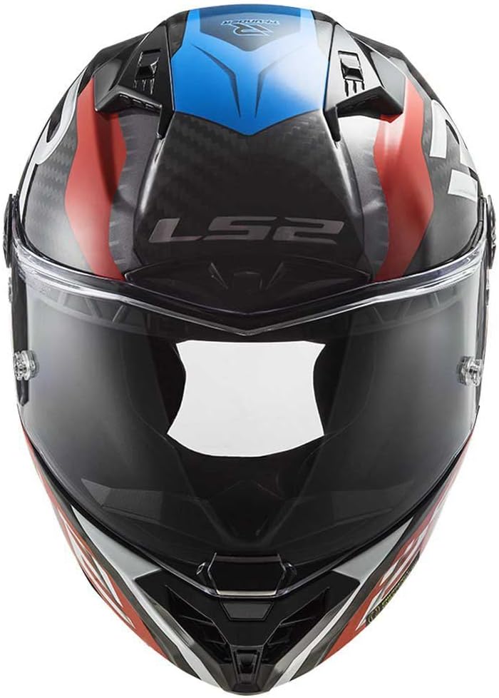 LS2, Integralhelme motorrad Thunder C Supra red blue 06, XS, XS