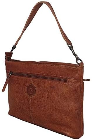 Bear Design Umhängetasche/Handtasche Callisto-Pelle Cognac, Cognac