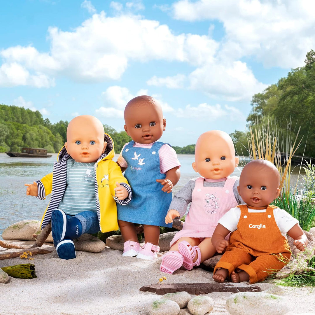 Corolle Hose und Top, Loire, Puppenzubehör, Puppenkleidung, für alle 36cm Babypuppen, ab 2 Jahre