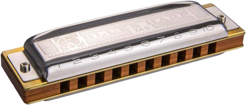 HOHNER Mundharmonika, Blues Harp MS, F Single F, Single F
