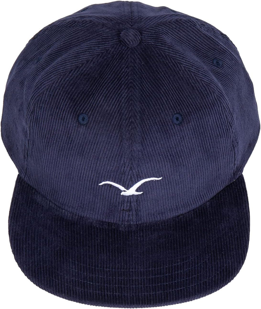 Cleptomanicx Snapback Cap Cord Möwe (Dark Navy)