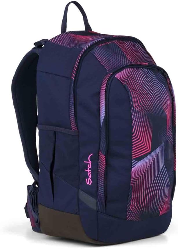 Satch Air Schulrucksack Set 3tlg. inkl. Sportbeutel (Seismic Pink), Seismic Pink