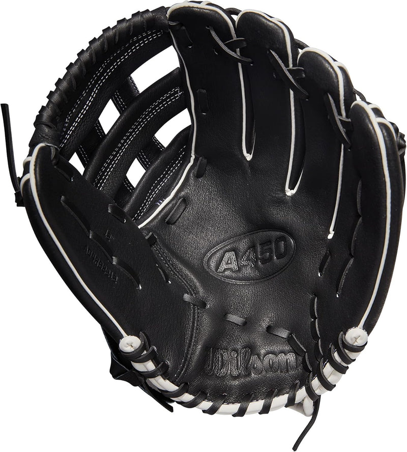 Wilson 2022 A450 Advisory Staff Baseballhandschuh Serie Linke Hand Wurf 30,5 cm (12 Zoll) Outfield B