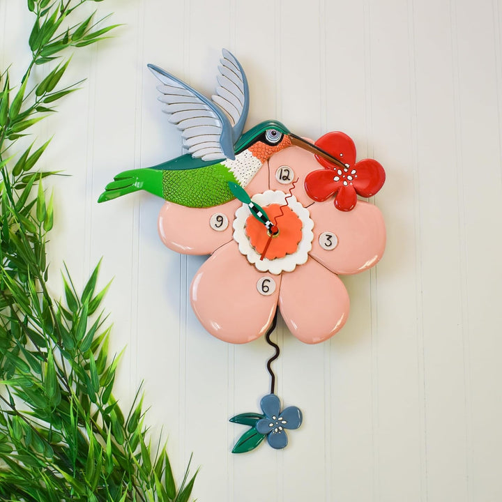 Enesco Allen Designs Vogeluhr, 32 cm hoch