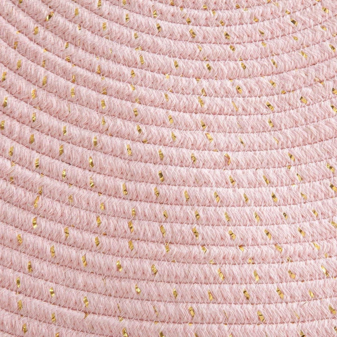 Kinderteppich Lulu - Lurex - rosa D 90 cm - Rosa - Atmosphera créateur d'intérieur