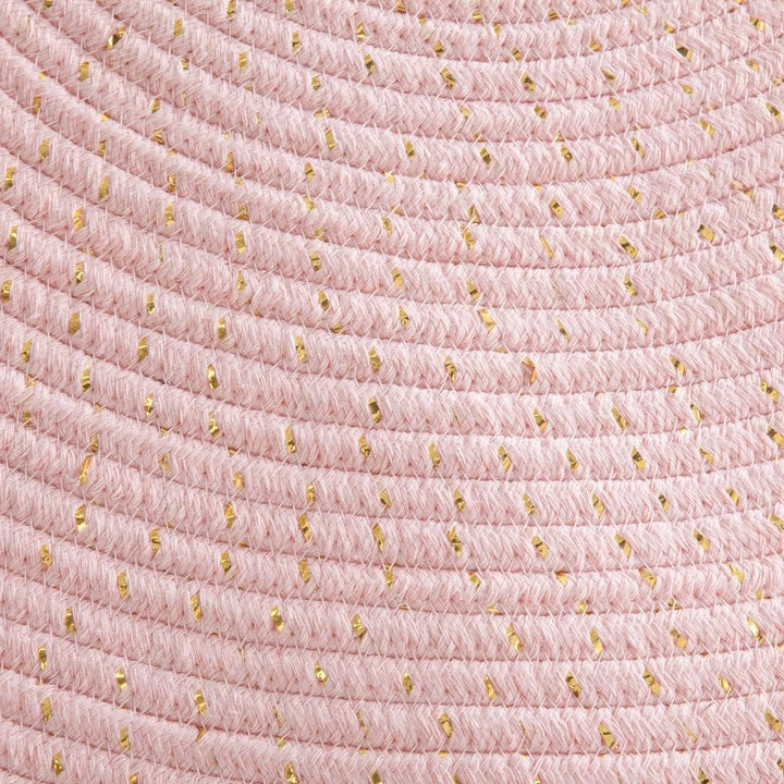 Kinderteppich Lulu - Lurex - rosa D 90 cm - Rosa - Atmosphera créateur d'intérieur