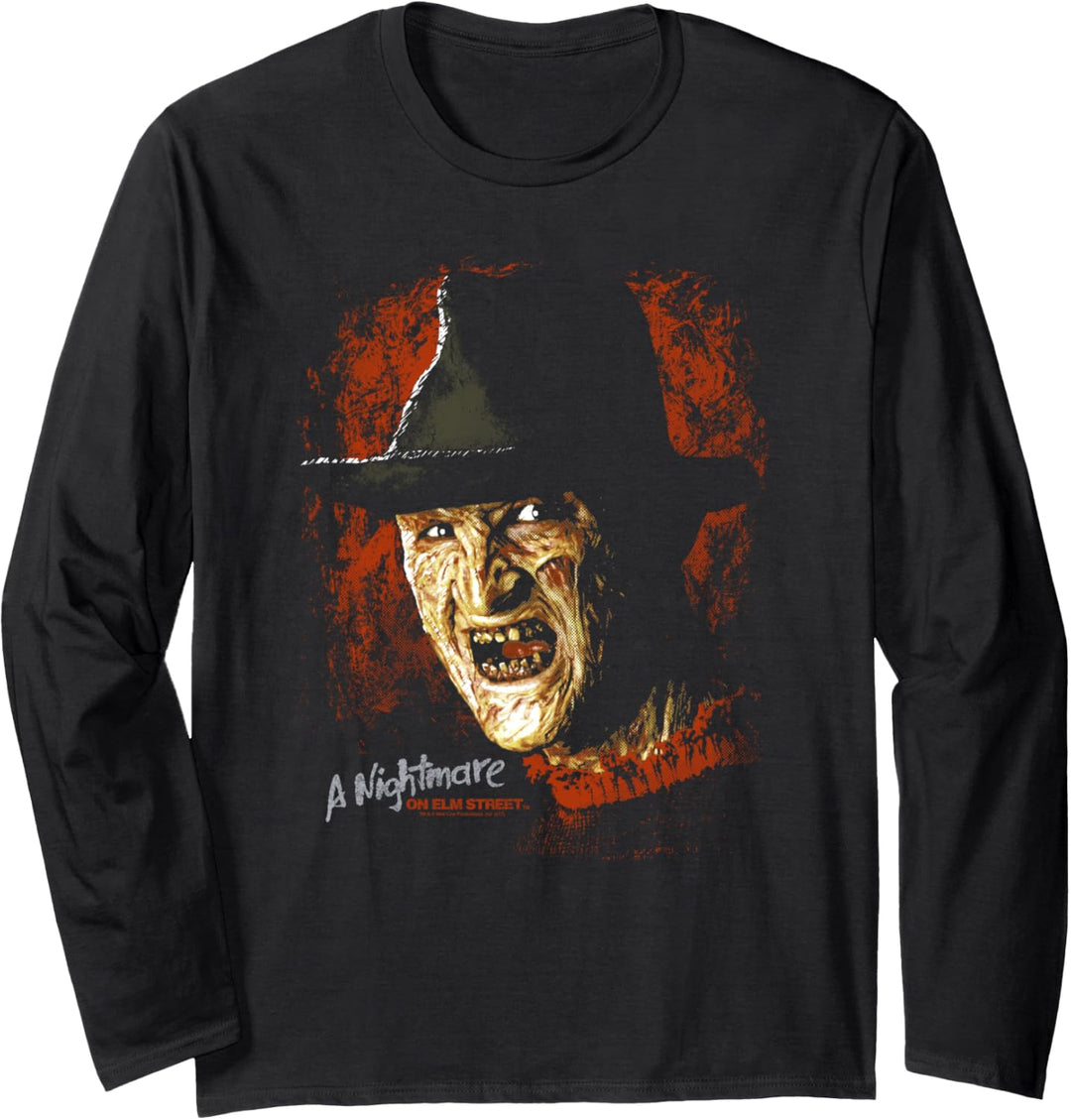 Nightmare on Elm Street Freddy Nightmare Langarmshirt
