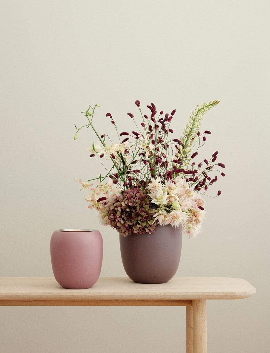 Stelton Ora Vase - klein - dusty rose / powder