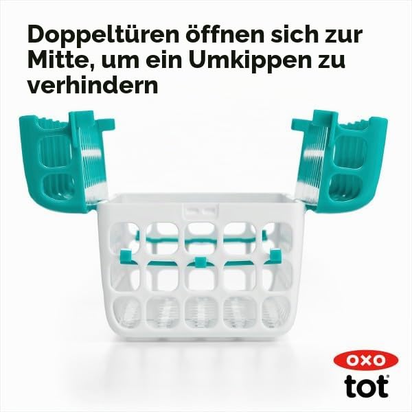 OXO Tot Geschirrspülkorb, Blaugrün Teal, Teal