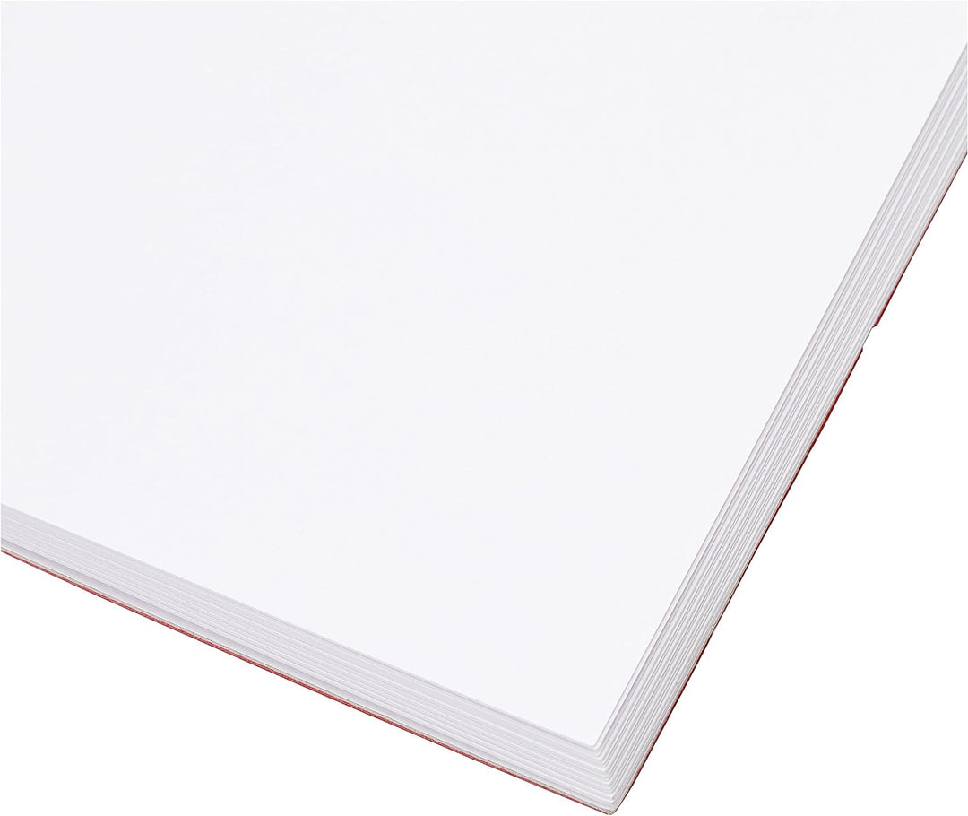 Clairefontaine 975430C - Skizzenbuch mit Fadenbindung, 64 Blatt Zeichenpapier PaintOn weiss, 14x14 c