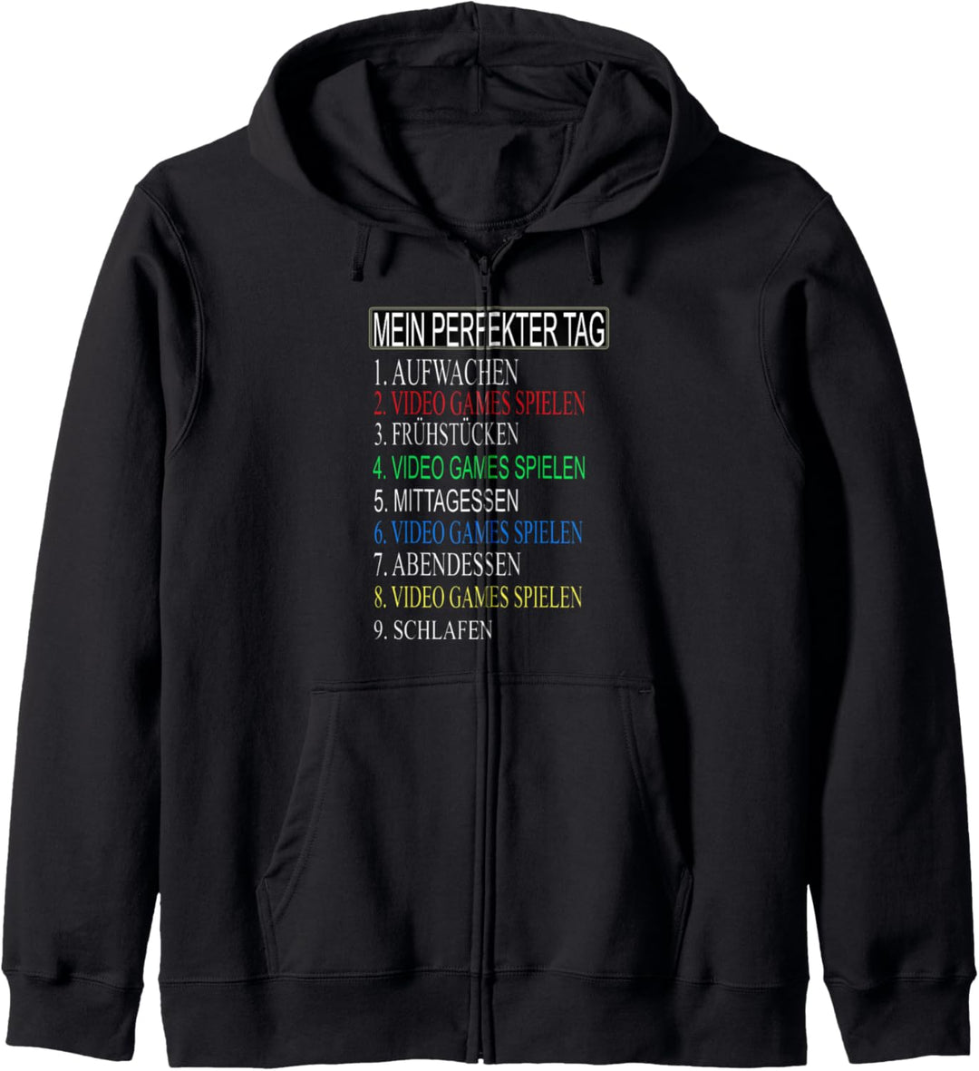 Mein Perfekter Tag Gamer Kapuzenjacke