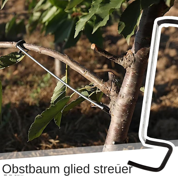 Astspreizer Für Baumäste - 10-Fach Zweigbiegewerkzeug,Mit Schutzmanschette & Biegehilfe 36 cm für Ga