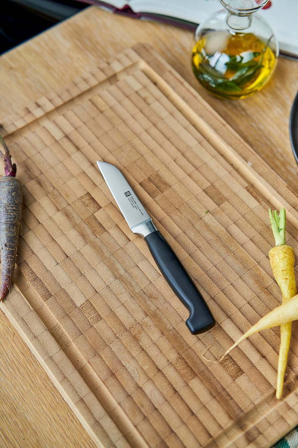 ZWILLING Vier Sterne Gemüsemesser, Klingenlänge 8 cm, Rostfreier Spezialstahl, Ergonomischer Kunstst