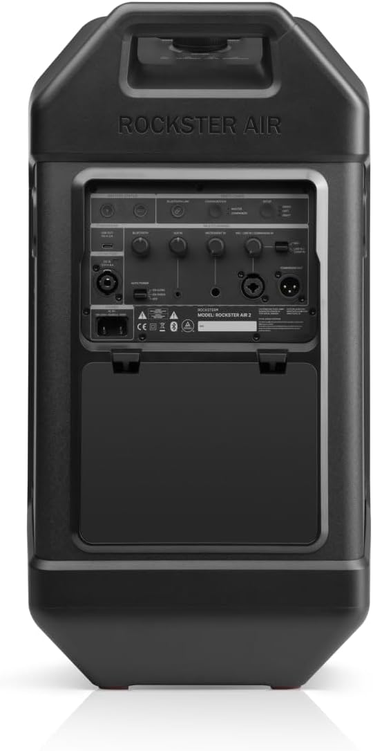 Teufel Fender x ROCKSTER AIR 2 - Grosser Tragbarer Bluetooth Lautsprecher - Leistungsstarker Mobiler