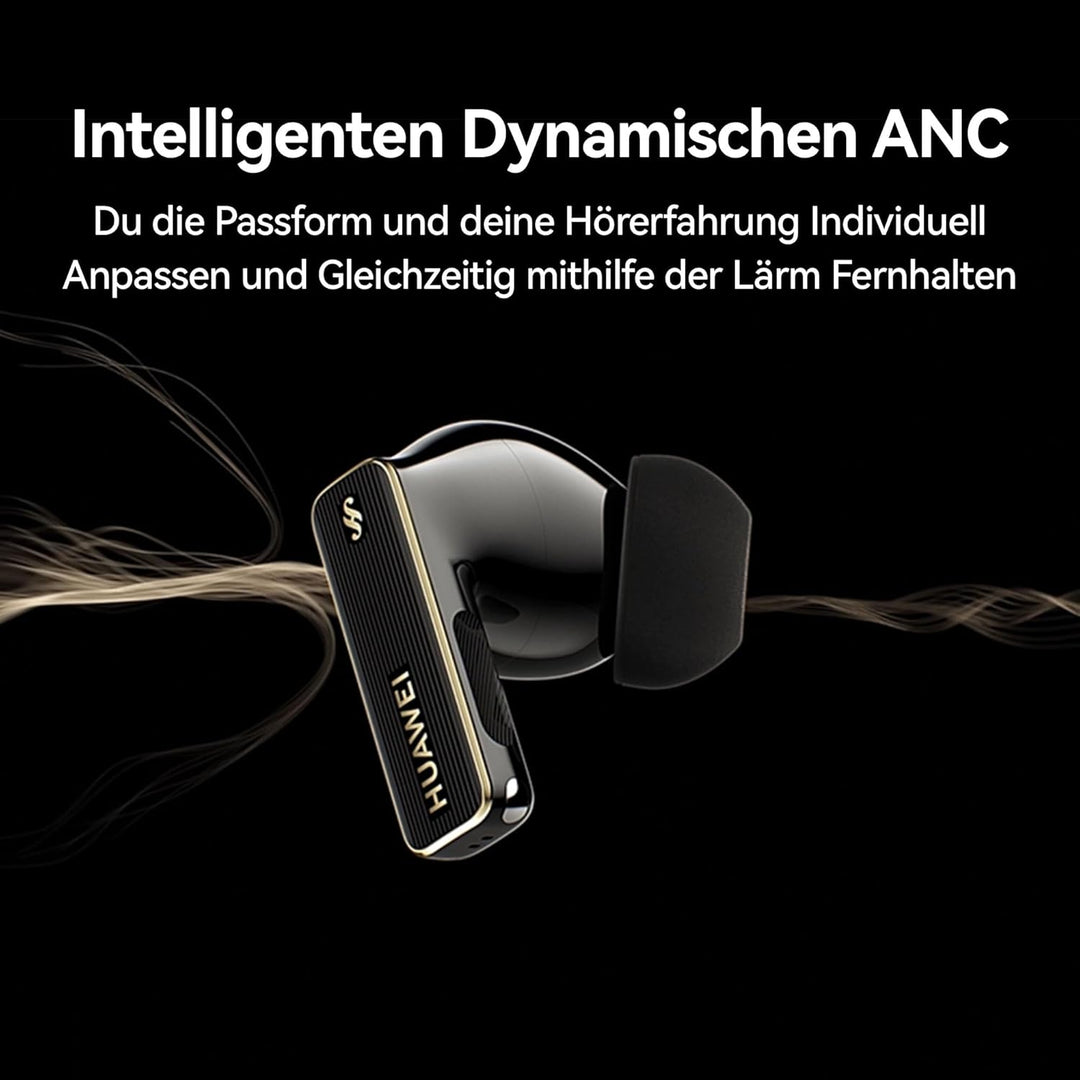 HUAWEI FreeBuds Pro 4 Kabellose Ohrstöpsel, Bluetooth-Kopfhörer mit Verlustfreie Klangqualität，Klare