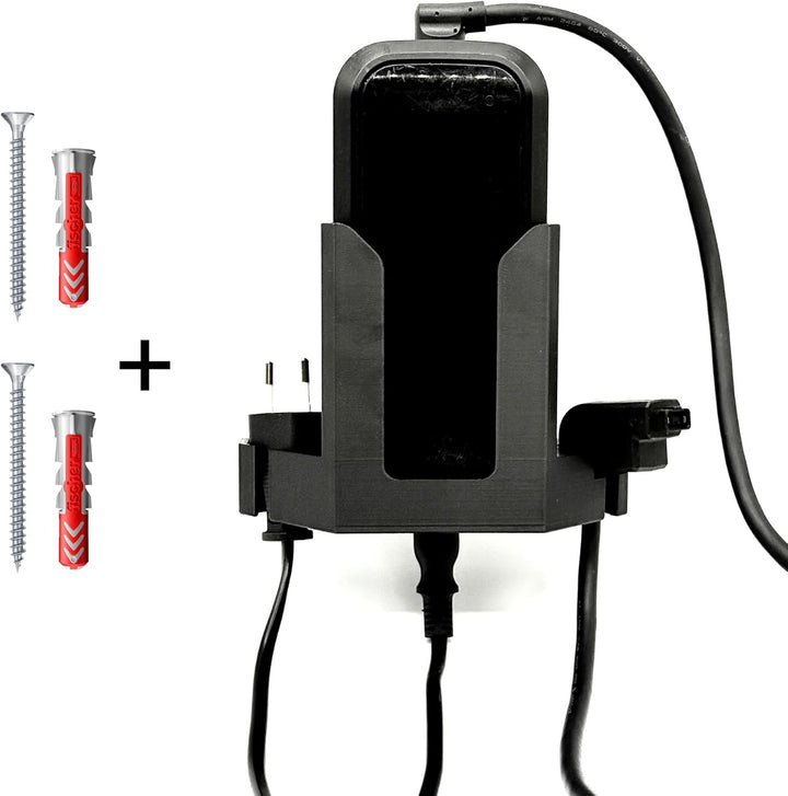 RADWERK Wandhalterung für das Shimano E-Bike Ladegerät EC-E6002 [INKL. GRATIS MONTAGEKIT]