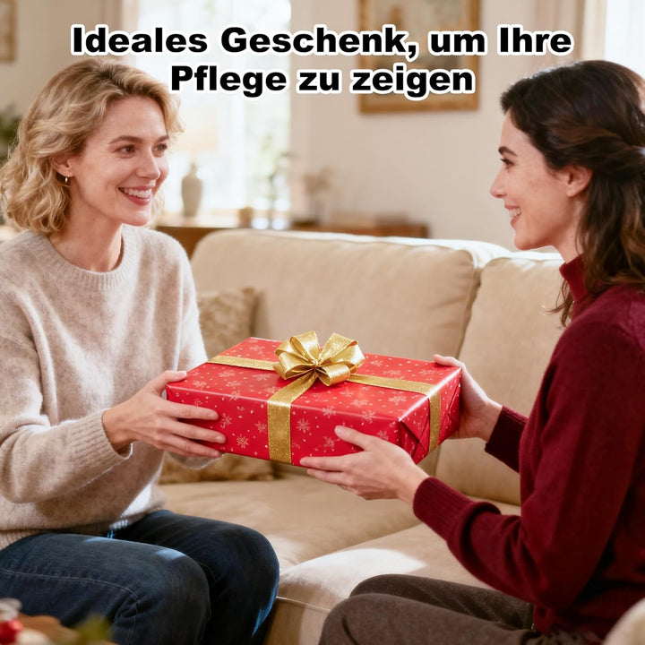 Bambus Schneidebrett Set 3-teilig mit Halter – Grosse Küchenbretter aus Bambus (40x28 / 36x24 / 30x2