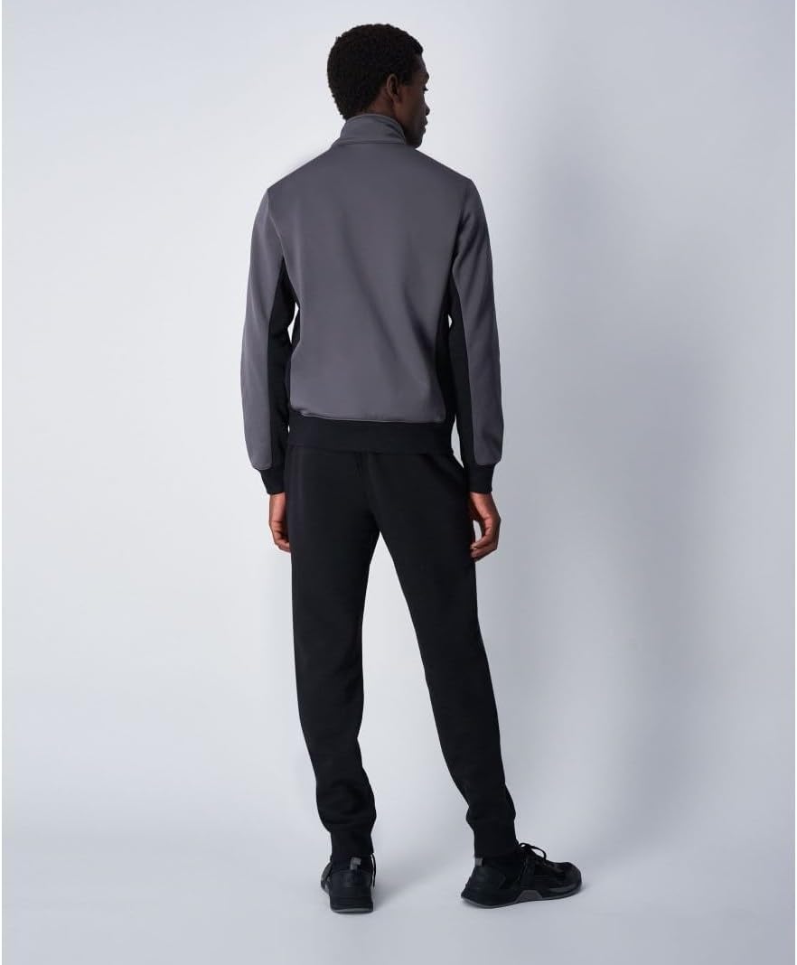 Champion Herren Legacy Sweatsuits Storm Fleece Full Zip Sportanzug XL Grigio Grafite/Nero, XL Grigio