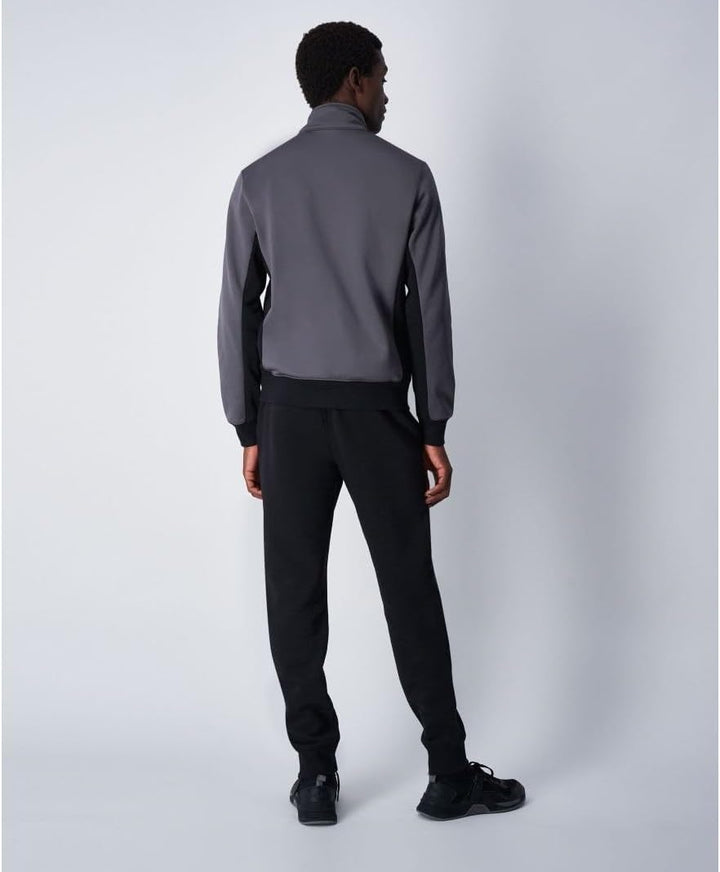 Champion Herren Legacy Sweatsuits Storm Fleece Full Zip Sportanzug XL Grigio Grafite/Nero, XL Grigio