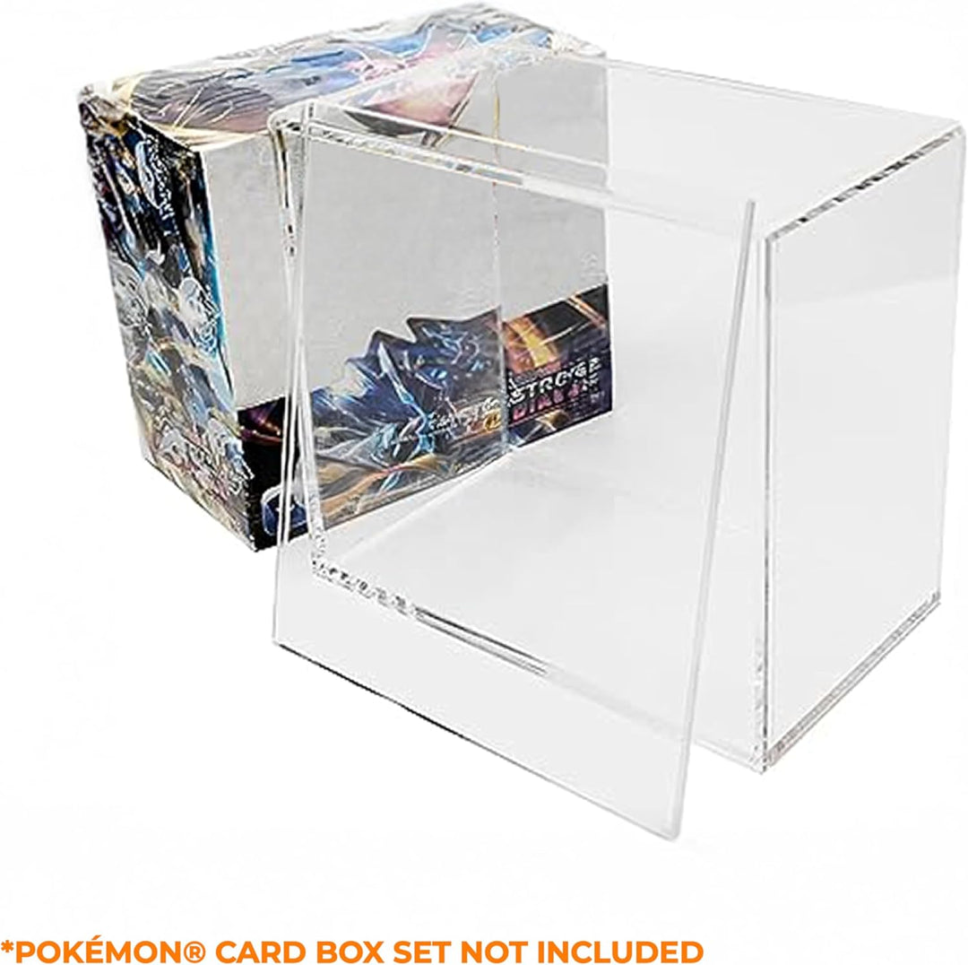 Acryl-Aufbewahrungsbox für Pokemon Booster Box: Schützen Sie Pokemon-Boxen, sammeln und präsentieren