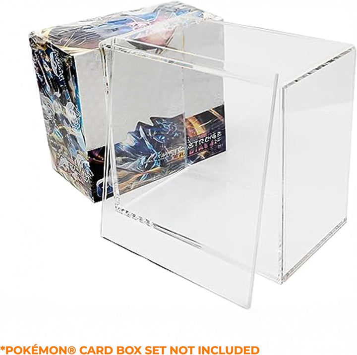 Acryl-Aufbewahrungsbox für Pokemon Booster Box: Schützen Sie Pokemon-Boxen, sammeln und präsentieren
