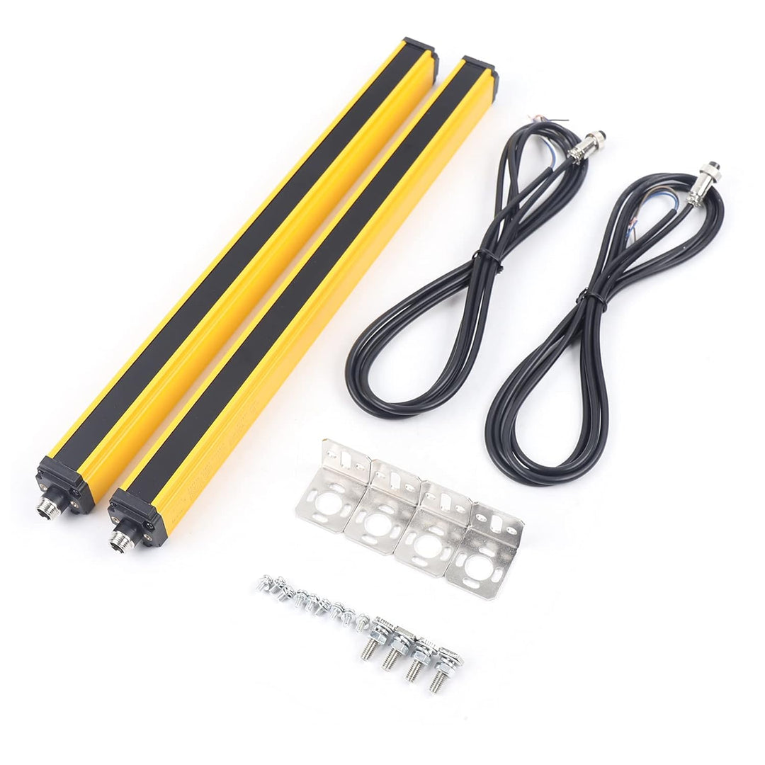 Lichtgitter-Sicherheitsvorrichtung 10 Strahlen, Lichtvorhang-Sensorschalter DC 24-30V Effektive Schu