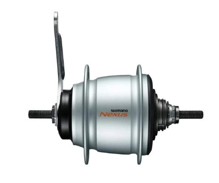 SHIMANO Nexus 8 Rear Hub with Back Pedal for Nexus 8 (Silver) Mehrfarbig, Mehrfarbig
