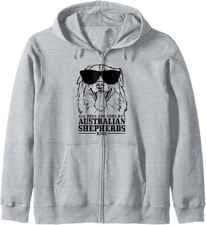 Australian Shepherd Spruch Lustig Hund Kapuzenjacke