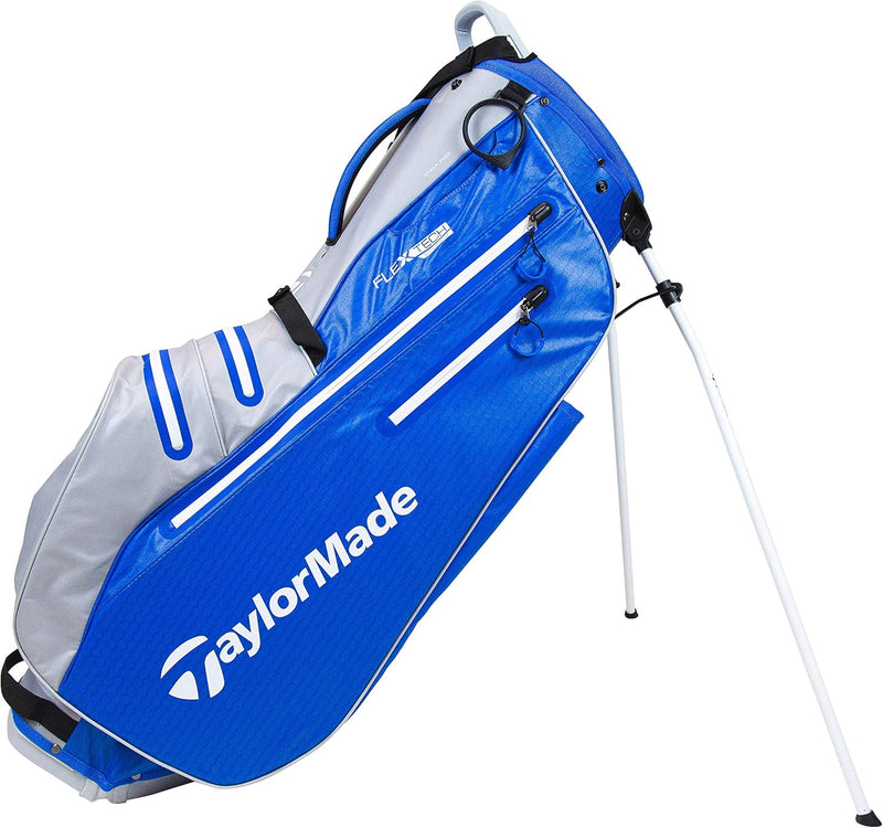 TaylorMade Flextech Waterproof wasserdichte Standtasche Einheitsgrösse Königsblau/silberfarben, Einh