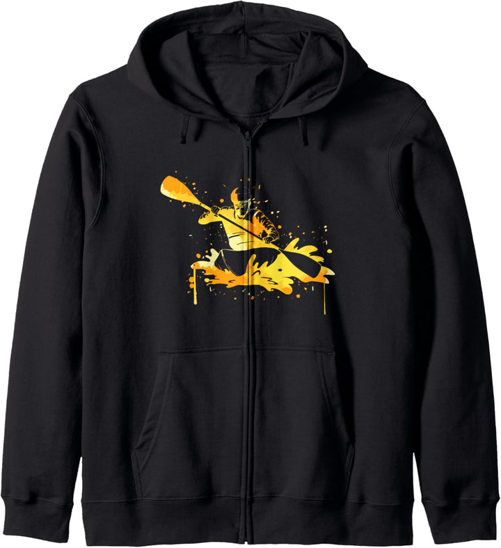 Kajak Wassersport Geschenk - Kanu Kayak Kajaker Kapuzenjacke