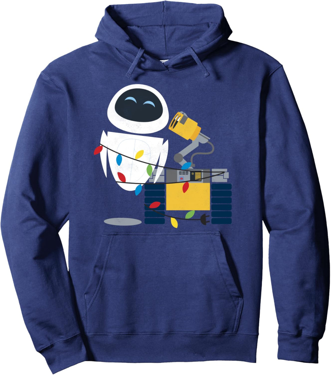 Disney Pixar Wall-E Eve Weihnachten Light Wrap Pullover Hoodie
