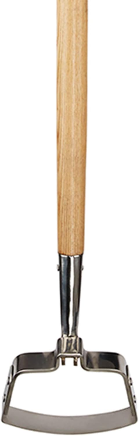 Kent & Stowe Langstiel Pendelhacke aus Eschenholz und Edelstahl gefertigt, 733285 Bundle mit Hand Wu