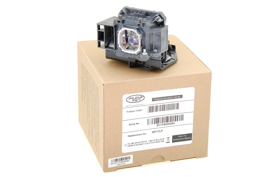 Alda PQ Referenz, Beamer Lampe kompatibel mit NEC NP17LP, 60003127, NP17LP-UM,NP-P420XG, UM300W, UM3