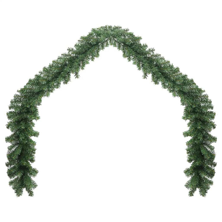 vidaXL Weihnachtsgirlande PVC 20m Tannengirlande Türgirlande Weihnachtsdeko 20 m
